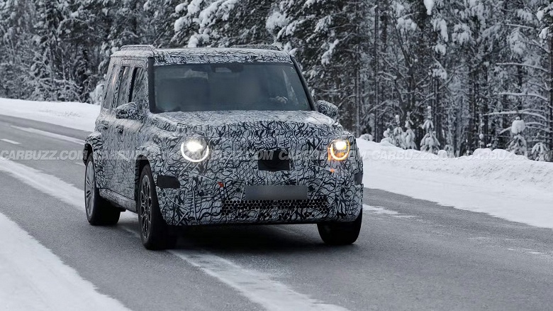 Самый маленький Mercedes-Benz G-класса&nbsp;засняли на тестах &mdash; мини-внедорожник может получить бензиновый мотор